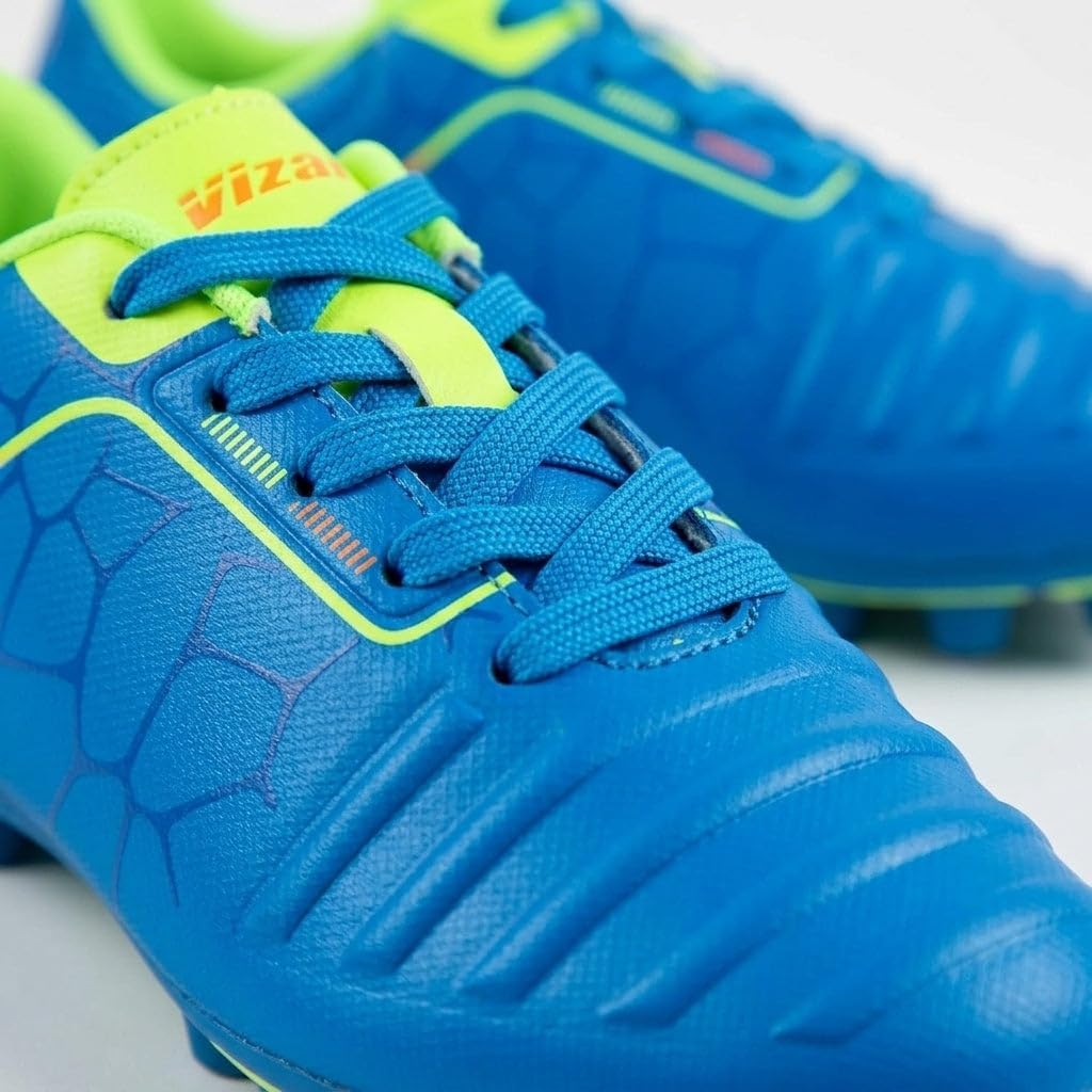 Vizari USA Soccer Cleats Boys, Girls - FG Firm Ground Football Shoes for Toddlers/Little/Big Kids - Youth Football Cleats - Comfort & Excellent Traction