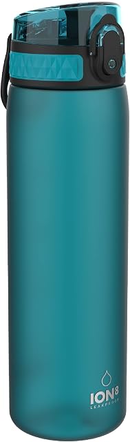 Ion8 Leak Proof 1 Litre Water Bottle, BPA Free, 1000ml (32oz)
