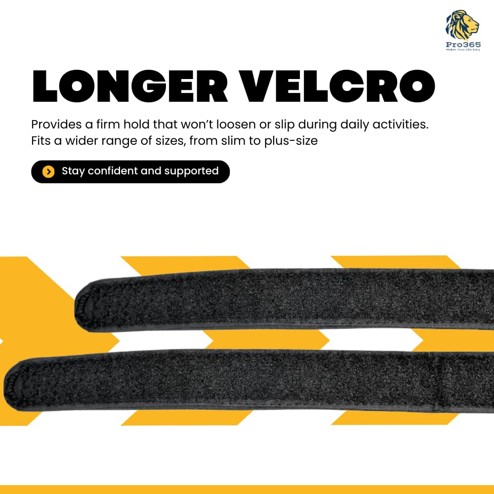 PRO365 Full Back Neoprene Posture Belt | Back Corrector | S-XXL Universal Size | Spine Tubes | Premium Body Hugging Fabric | Unisex | Back Support Belt | 1 Year Warranty | - Image 3 thumbnail