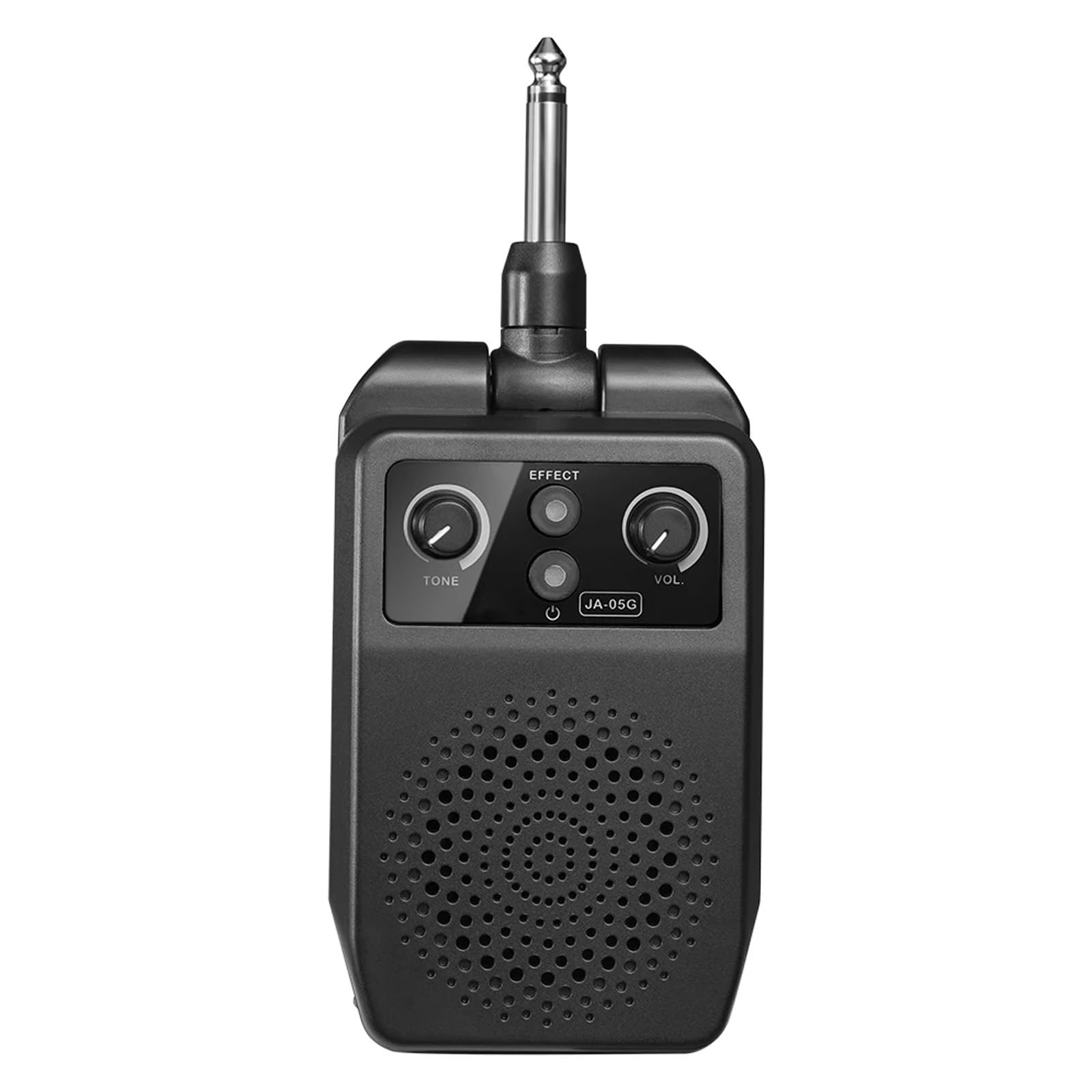 5W Electric Guitar Amp, Mini Portable Bluetooth Amplifier, Rechargeable Small Personal Practice Amp with 4 Effects, Overdrive, Distortion, Reverb, Clean, Ideal for Electric Guitar, Black