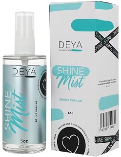 DEYA Shine Mist Hair Perfume, Frizz Control & Heat Protection Spray, Hydrating Hair Serum, 5oz