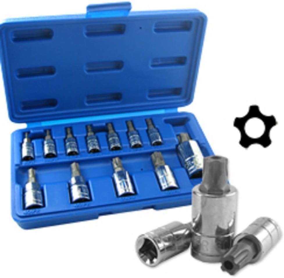 5Point Star Tamper Resistant Socket Set With Case Health