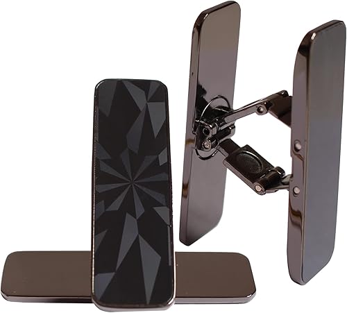 HIZOLVIO Soporte para teléfono inteligente con rotación de 360, soporte ajustable vertical horizontal de aleación de aluminio compatible con