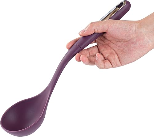 Miniatura 10 de Restaurantware Juego de utensilios de silicona, paquete de 1 juego de herramientas de cocina de mango antideslizante, 6 piezas, resistentes al