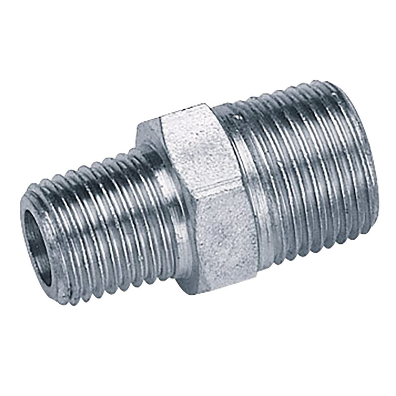 Draper 25868 3/8" Male To 1/4" Male Bsp Taper Reducing Union (Pack Of 3) Dr-25868