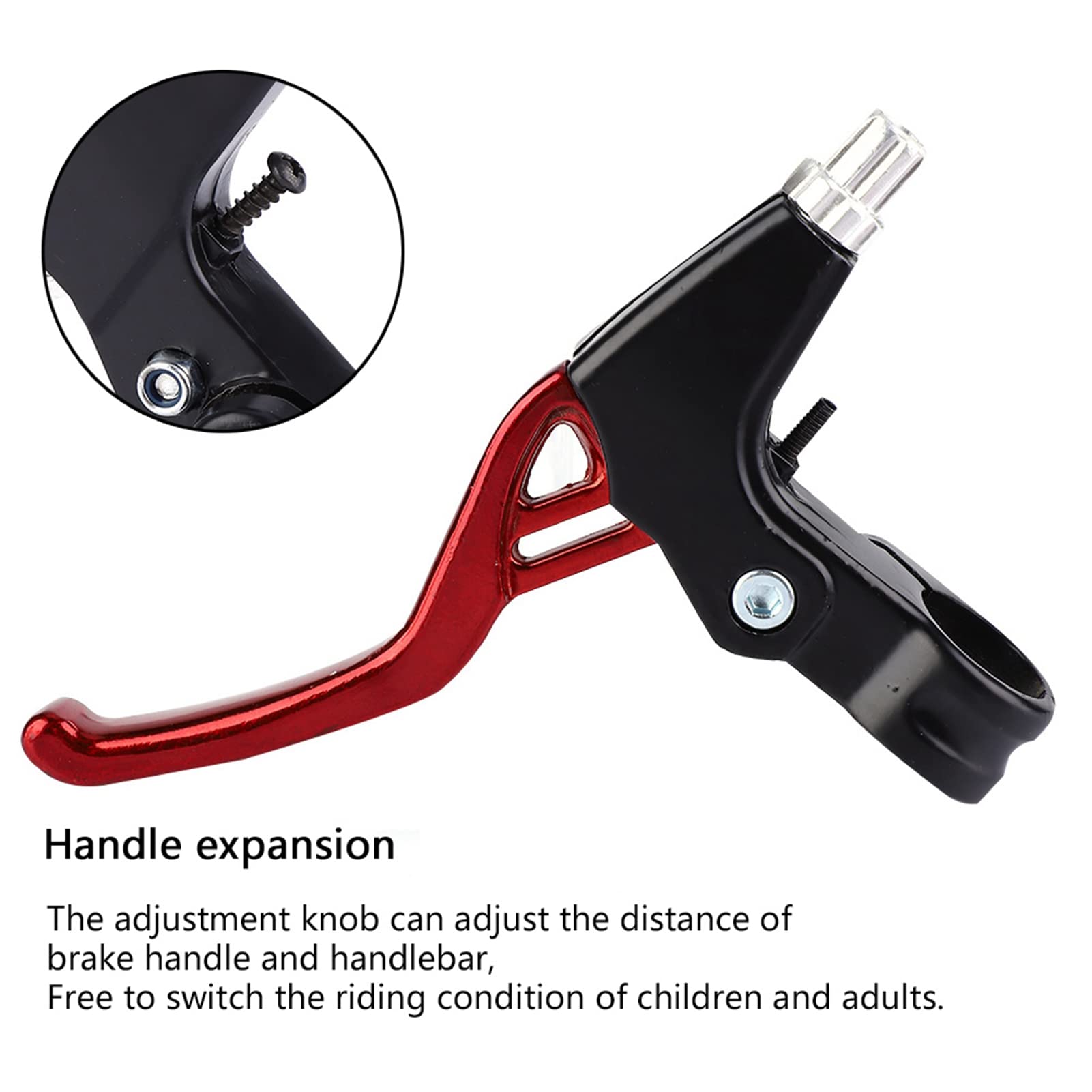 Nimomo 1 Paire Leviers De Frein Vélo Universels En Aluminium - Poignées Freins 24mm Pour VTT, Route, Pliant