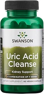 Swanson Ultra Uric Acid Cleanse 60 Veg Capsules
