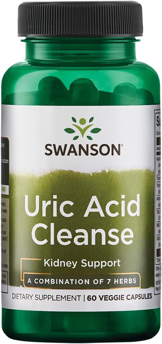 Swanson Ultra Uric Acid Cleanse 60 Veg Capsules
