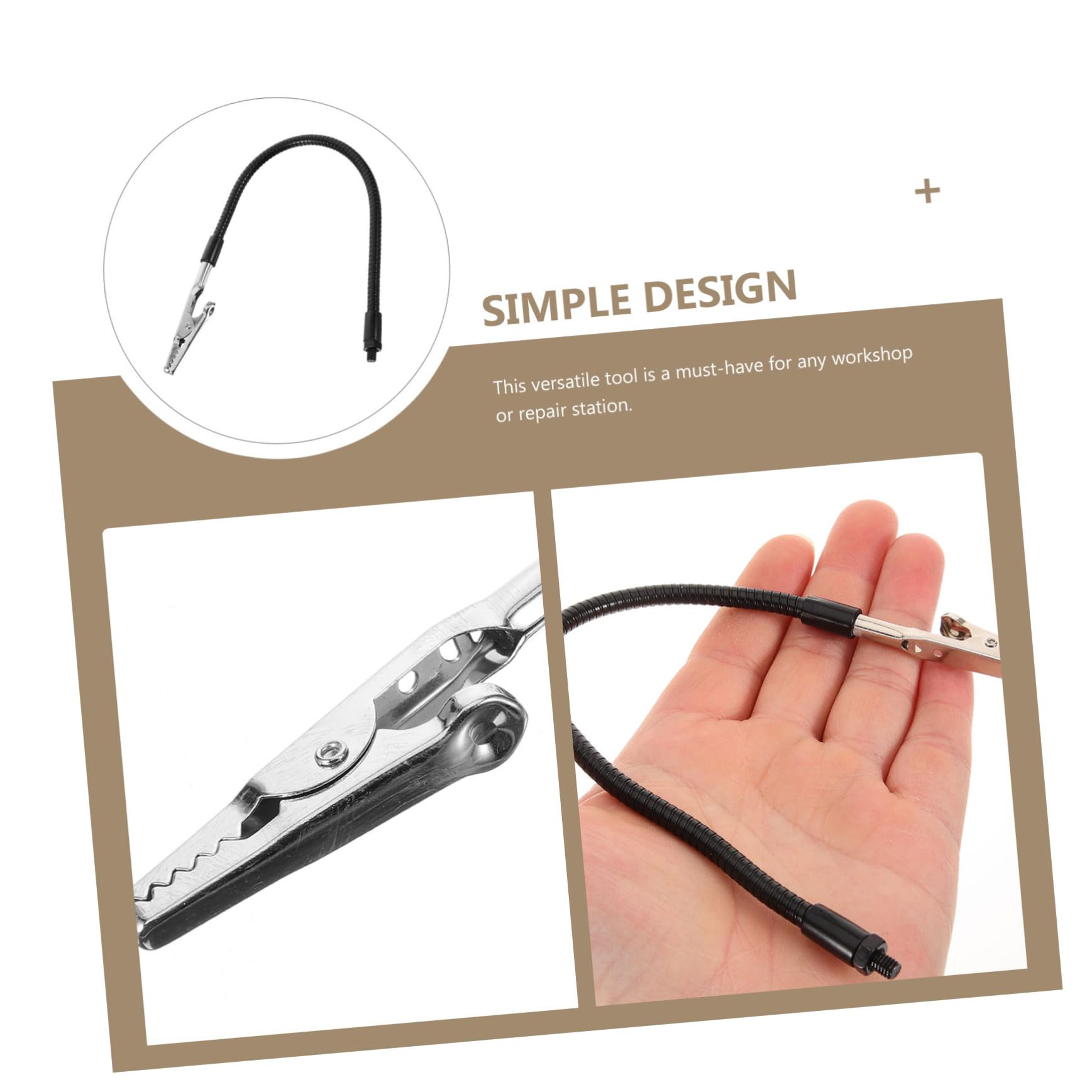 BELLIFFY Flexible Soldering Clamp Helping Hand for Welding for Circuit Board Repairs