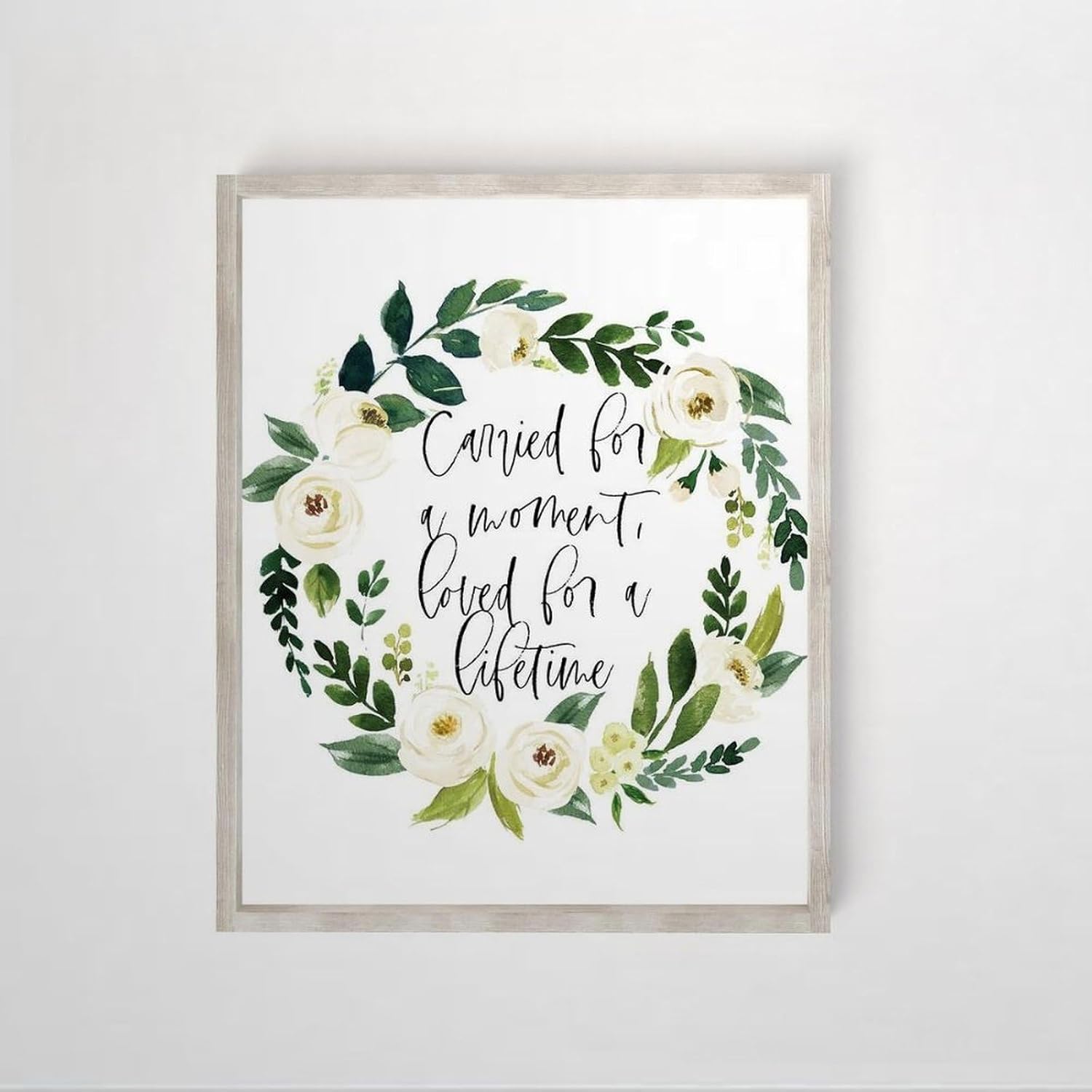 HaHciioo 40x50cm Miscarriage Gift, Personalized Miscarriage Gift, Miscarriage Keepsake, Miscarriage Wall Art, Stillborn Gifts, Baby Loss Gifts