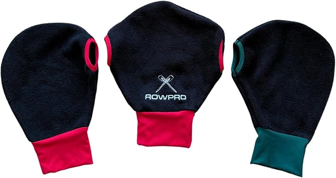 Rowing Pogies for Port and Starboard Sweep Pogies, Rowing Gifts, Colour Coded Gloves Specifically for Sweep, Rower Gloves for All Ages, Men and Women, Great for Winter Training