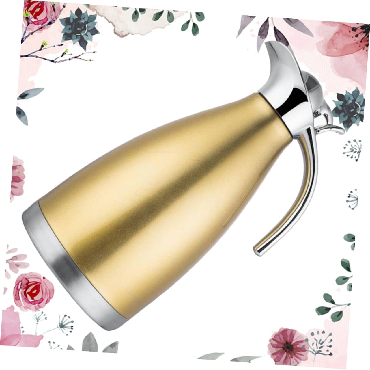 Stainless Steel Kettle Vacuum Insulated Pot for Hot Drinks Temperature Control Kettle Thermometer