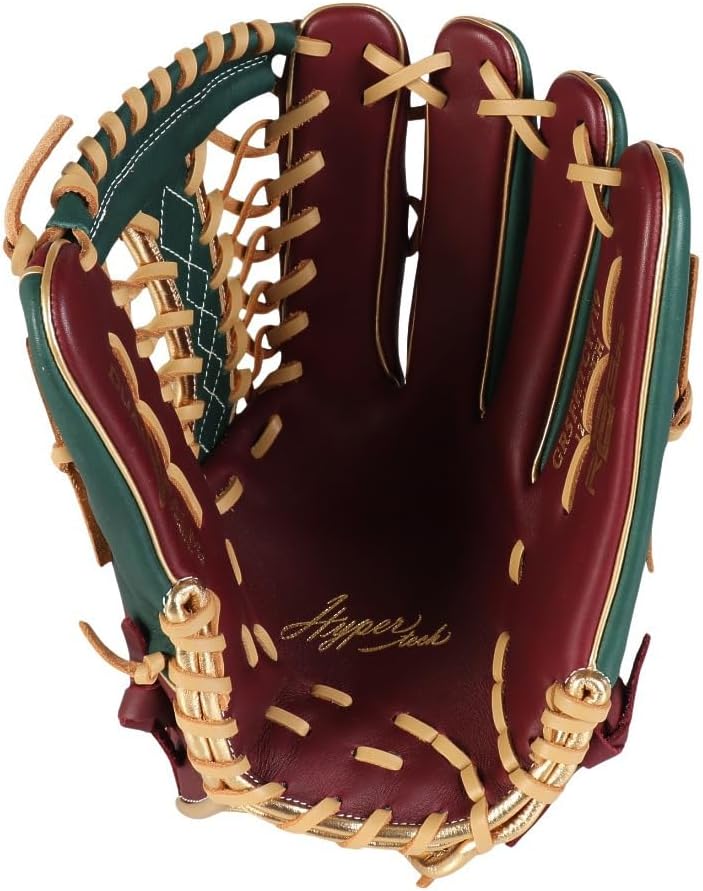 Rawlings Baseball Glove Soft Hyper TECH Color SYNC GR5FHTCY719 Outfielder Shelly/D Green 12.75" *for Right Throwing