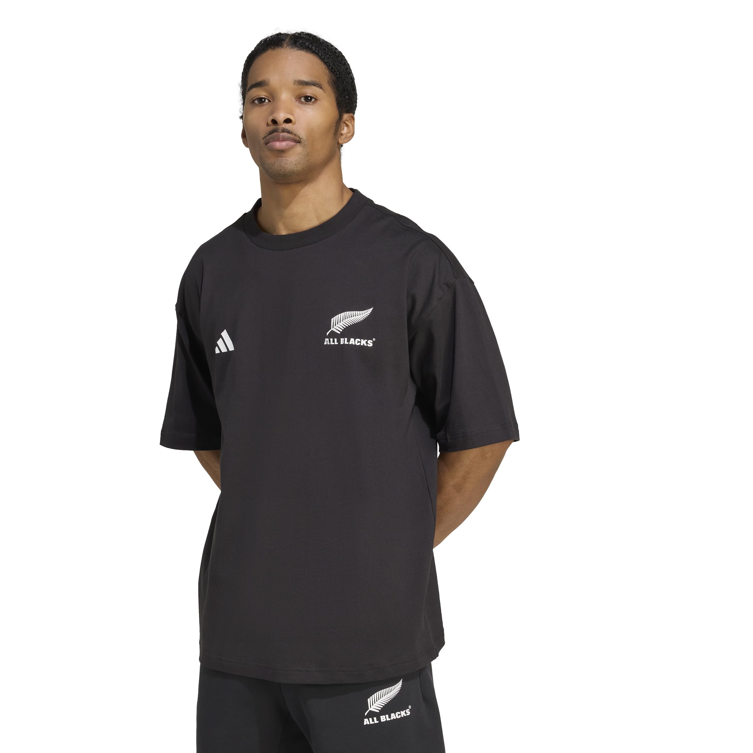 Amazon | [アディダス] 半袖 Tシャツ ALL BLACKS PRES Tシャツ メンズ