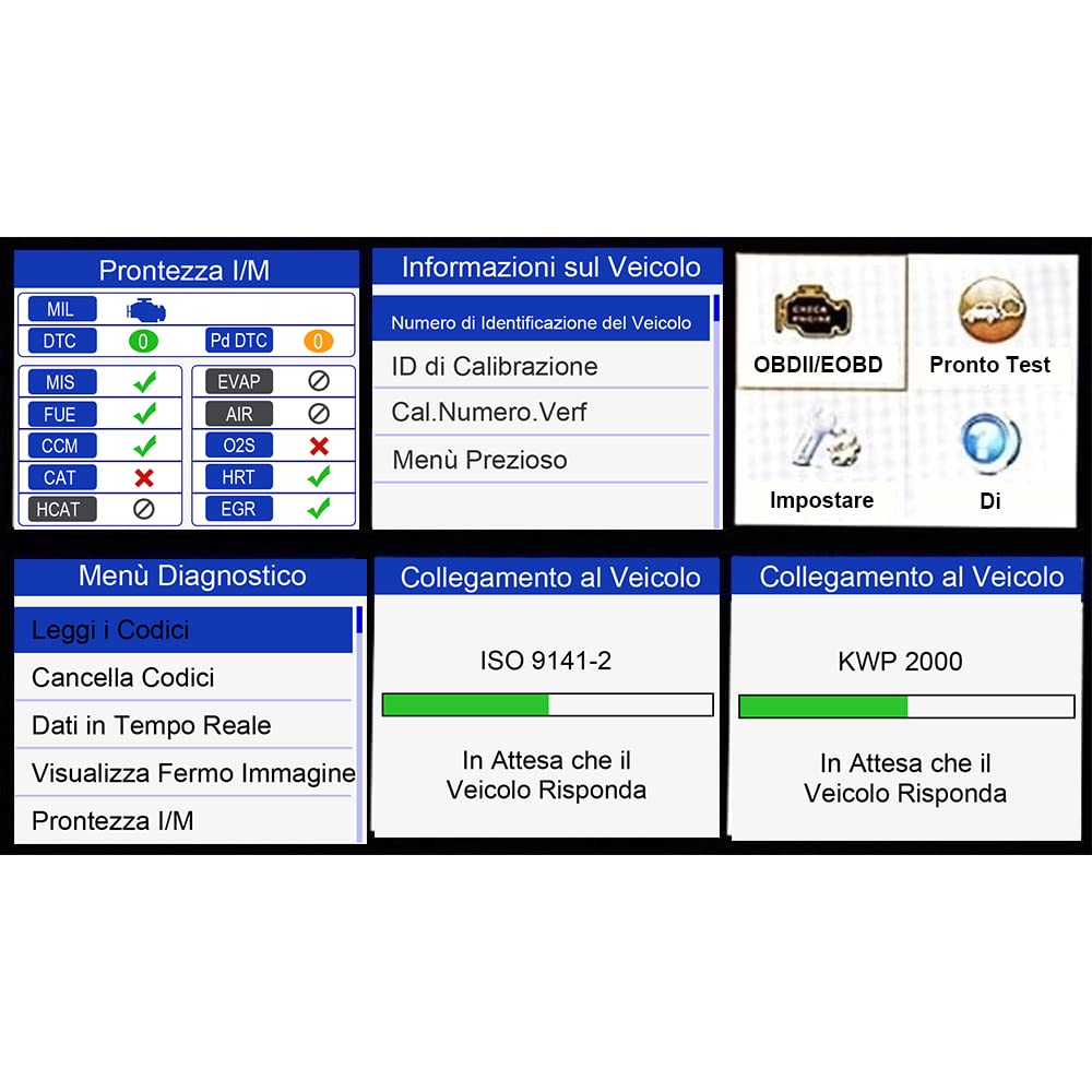 Autel AutoLink AL319 Can Bus Diagnosi OBD2 Auto Lettore di Veicoli Strumenti Diagnostici per motore OBD-II Lettura e Cancellazione Codice di Errore per le Auto con Interfaccia Standard OBD-II
