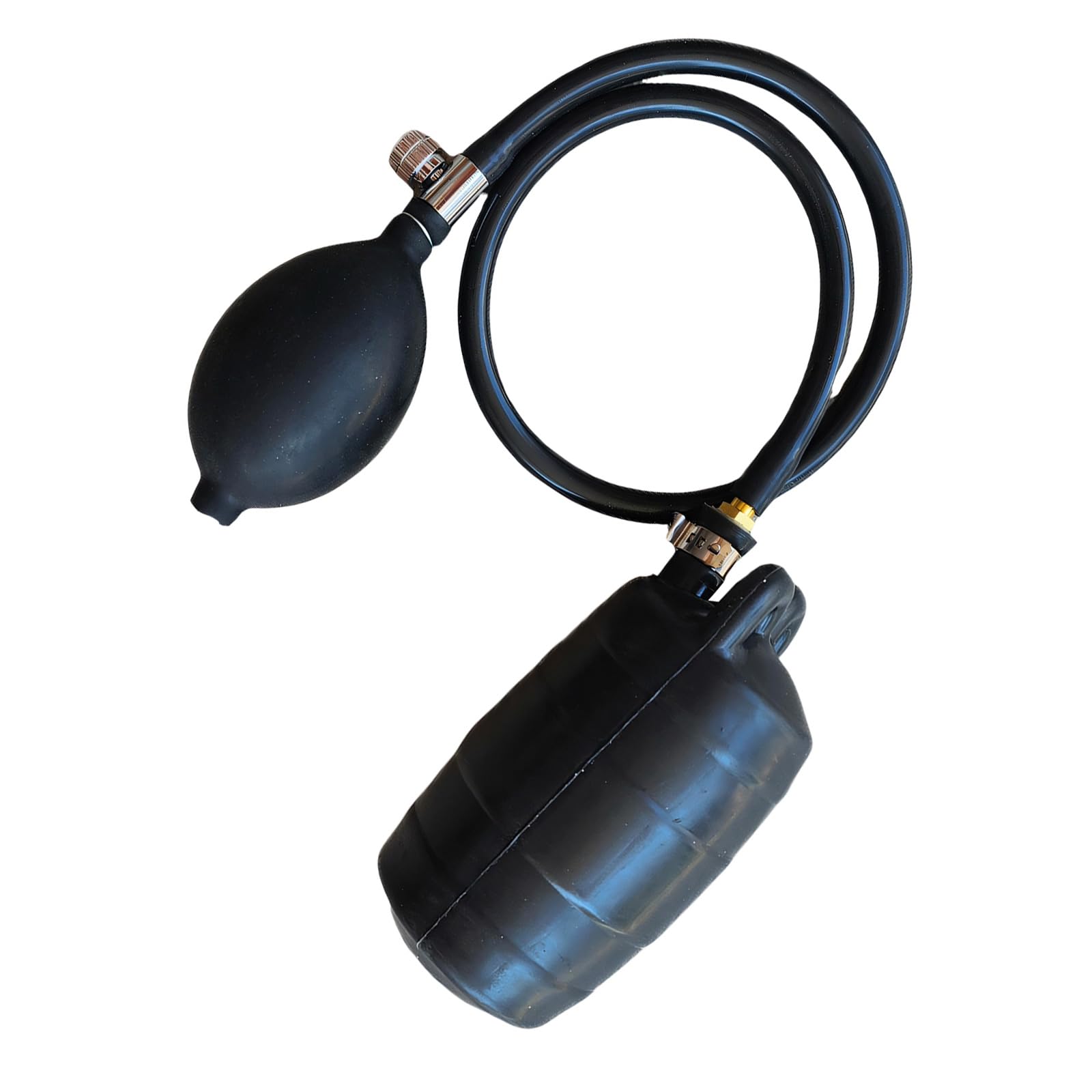 Jtqyfi 75Mm Manual Inflation Pipeline Plug Toughly Rubber Inflatable Pipe Plug Balloon Block For Construction And Plumbing Works Hand Operated Water Blocking Balloon Plugs Inflatable Pipe Block
