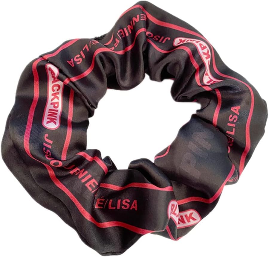 Amazon | シュシュ BLACKPINK ヘアシュシュ 髪シュシュ ヘアゴム 髪