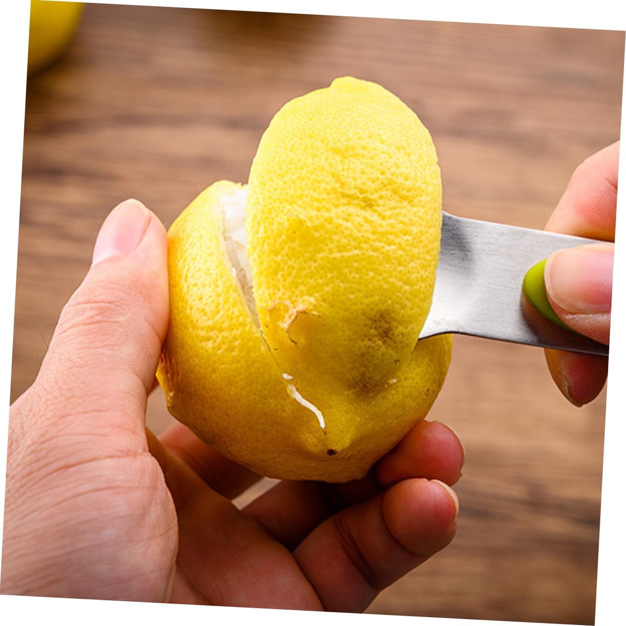COLLBATH Lemon Peel Grater Fruit Peeler Tool Wire Planer Watermelon Peeler Lemon Cutter Kitchen Gadgets Random Color