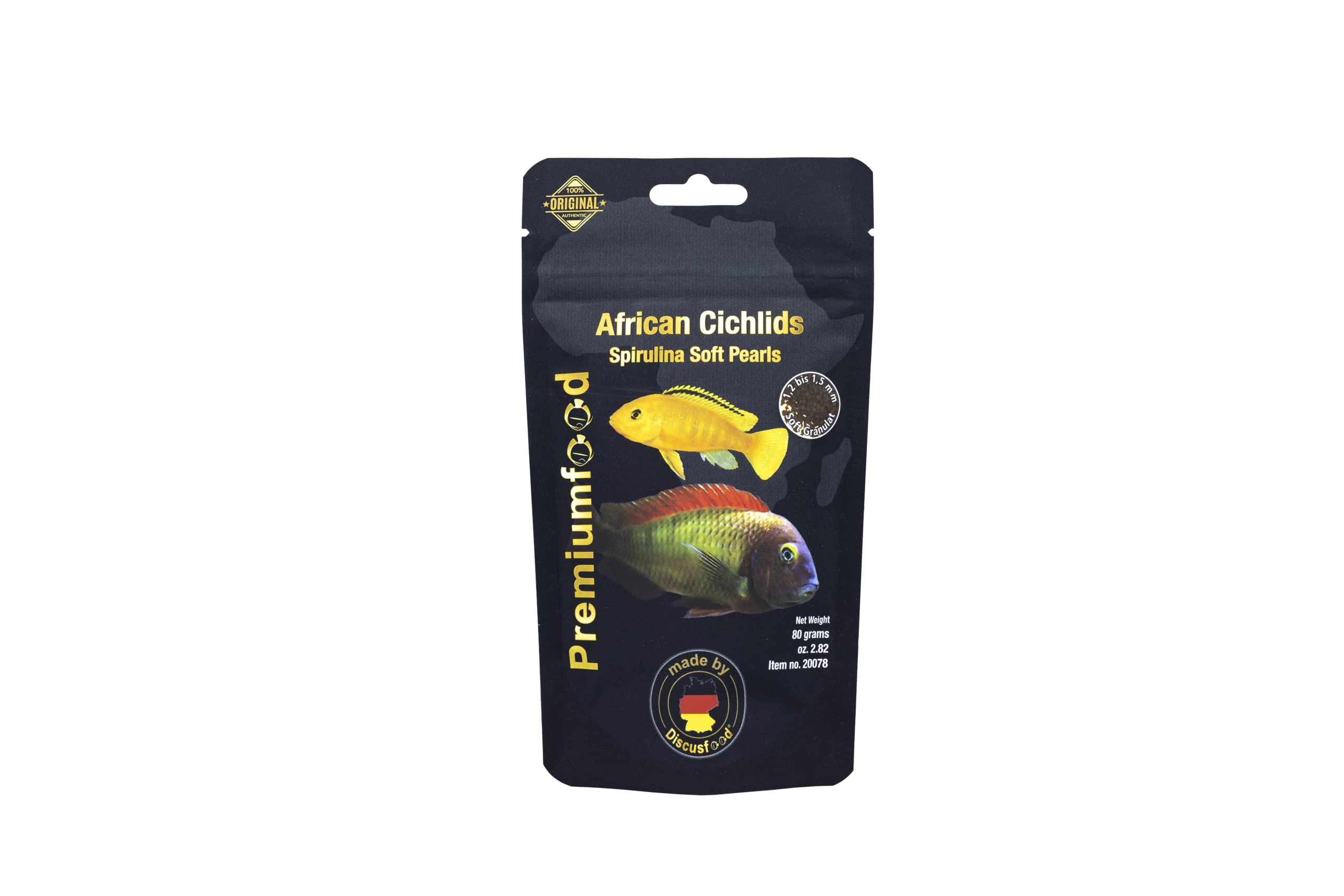 African Cichlids Spirulina Pearls pour stopper les carences alimentaires des cichlidés