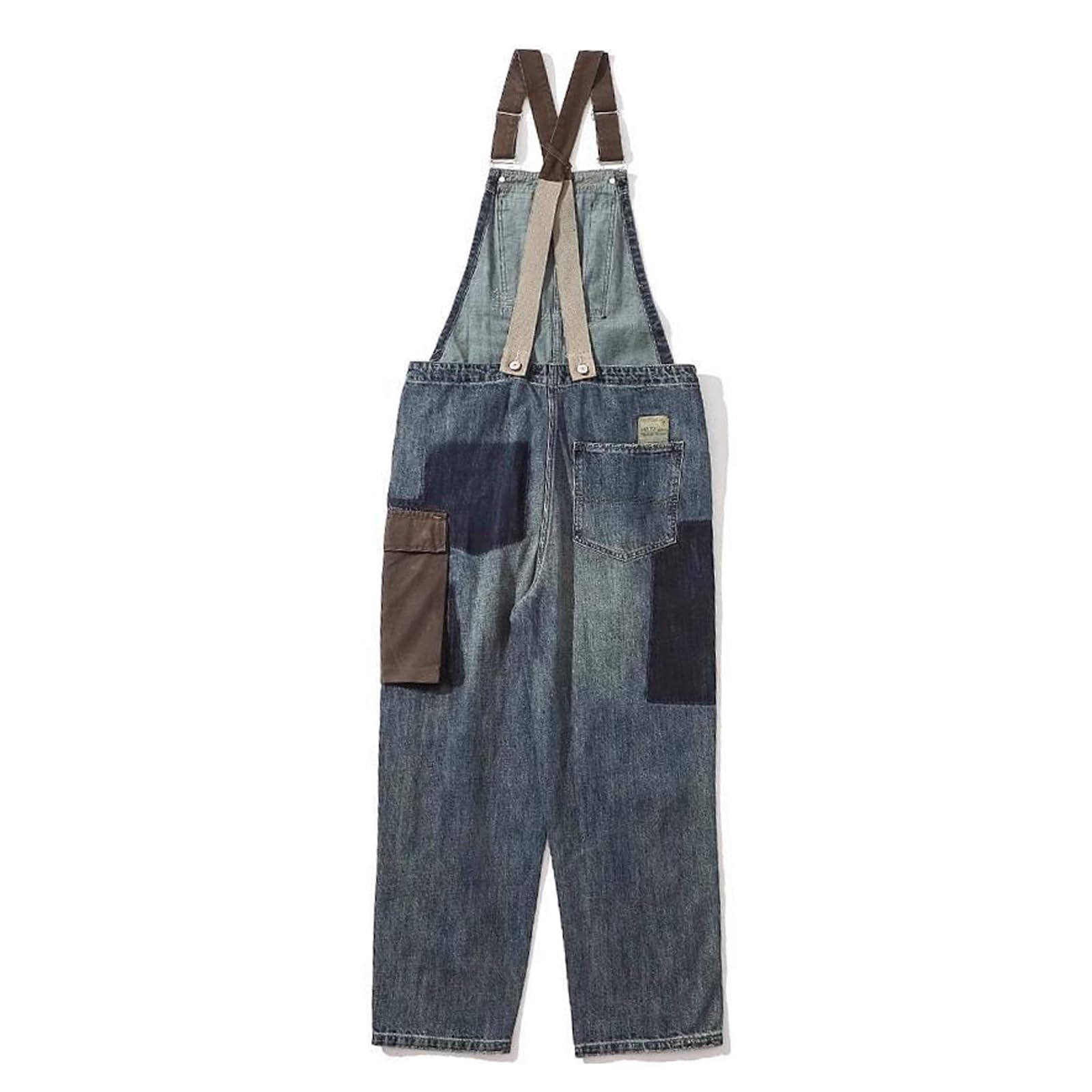 Pantalones De Vaqueros Monos,Monos Vaquero para Hombre,Tirantes Ajustables,Espacioso,para Exteriores Casuales Fiestas Noches Vacaciones Playa Vida Cotidiana