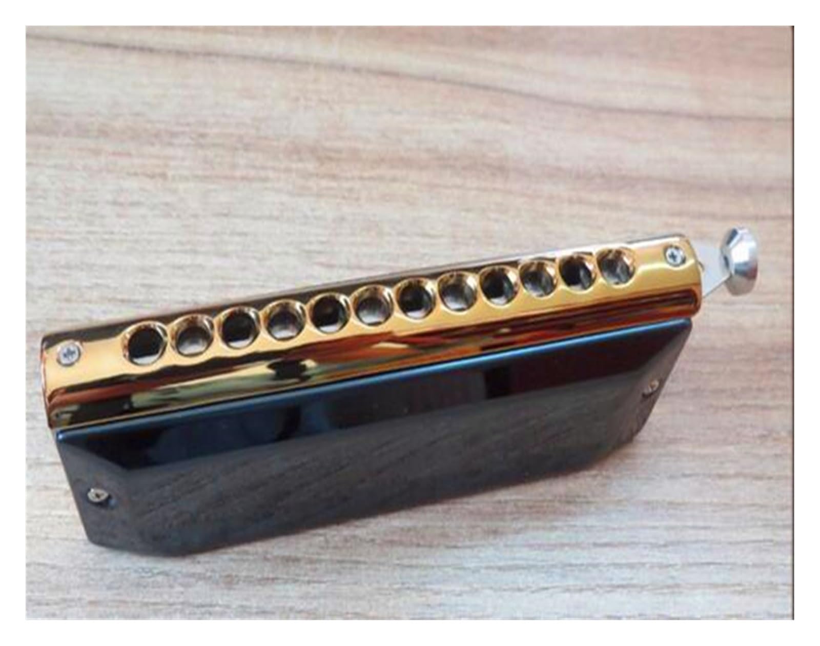 Armonica 12 Buche 48 Armonica Cromatica Pettine in Ottone Contralto Chiave in Re Strumenti Musicali Professionali