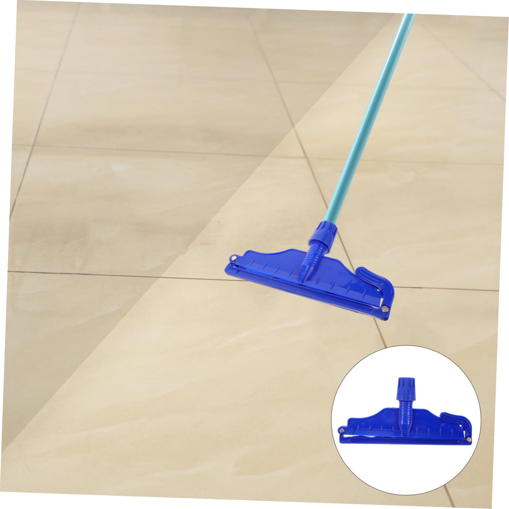 Beavorty 5 Piezas De Para Trapeador De Piso Con Barrido En Seco Abrazadera Desmontable Para El Mango Del Trapeador.