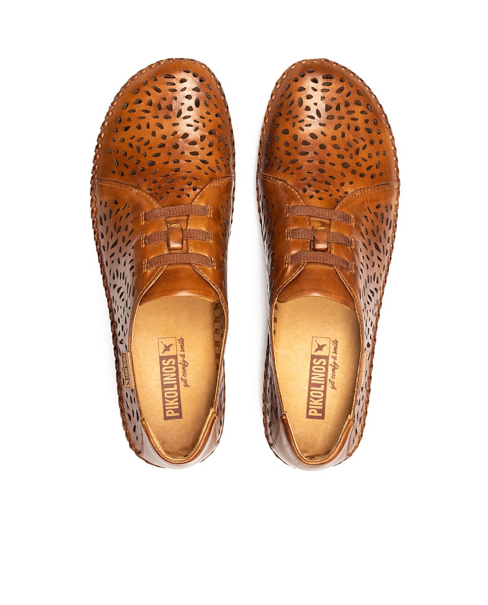 Pikolinos P. Vallarta Chaussures Plates Femme | en Cuir | avec élastique | Taille EU 35-42