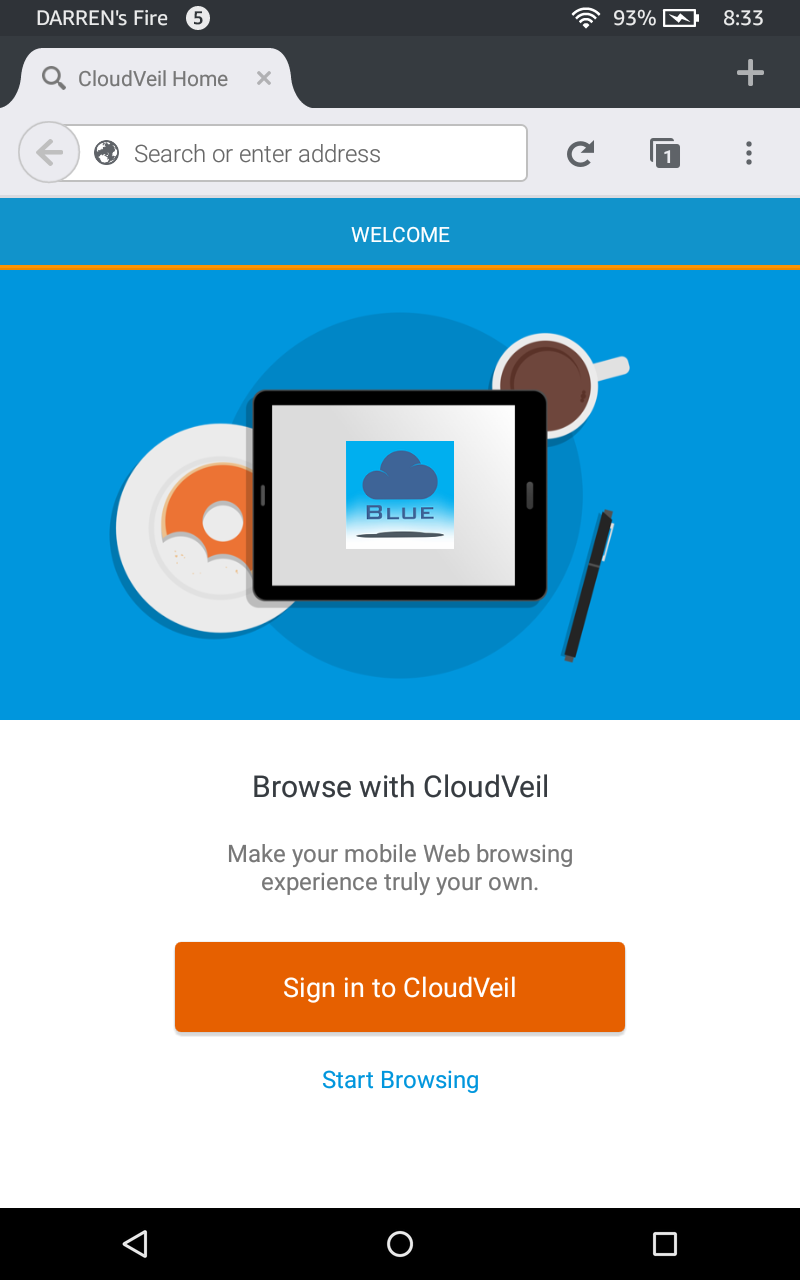 CloudVeil Blue for Android