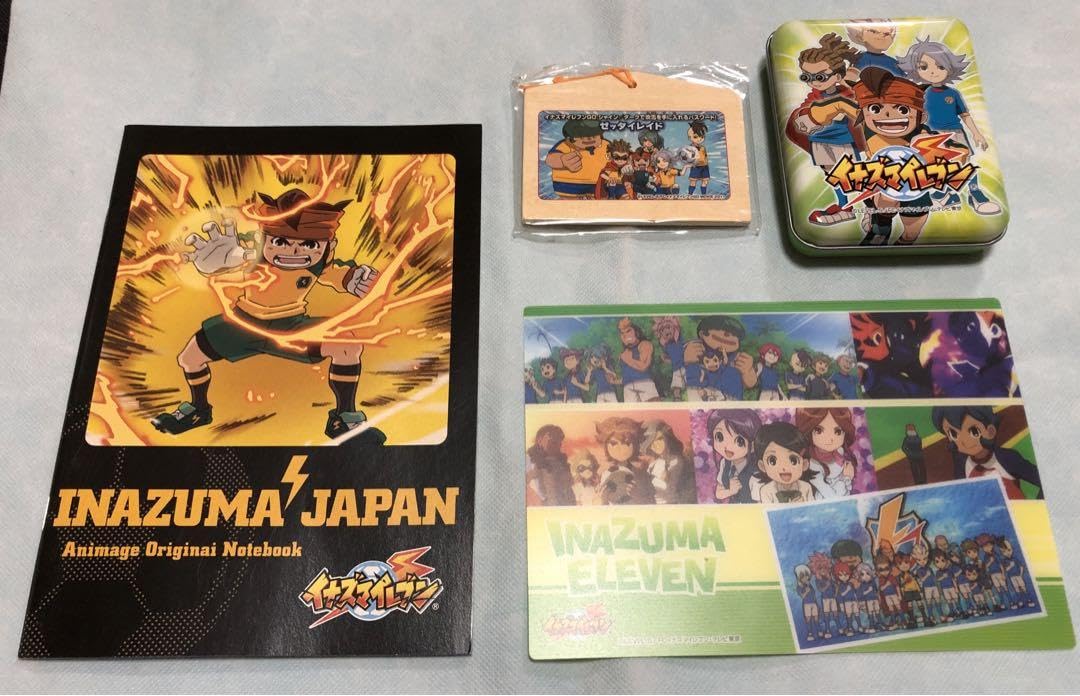 Amazon.co.jp: イナズマイレブン グッズ4点セット！ ノート、カード缶 