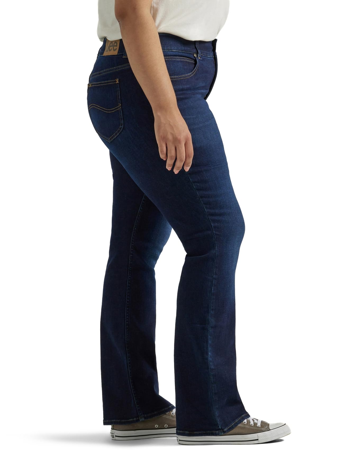 Lee Jean pour Femme Grande Taille Ultra Lux Comfort avec Flex Motion Bootcut - Frissons Principaux - Taille 54 Plus Longue, Le Frisson Principal, 52/Grande Taille Longueur