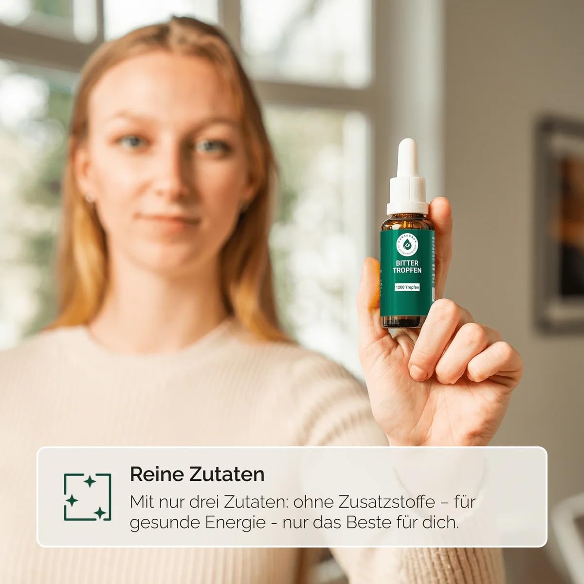Hansegrün - Kennlernset Vitamine D3K2 (30ml), B12 (30ml) & Bittertropfen (50ml) - Immunsystem¹ - Verringerung Müdigkeit² - Energiestoffwechsel⁵ - Ideal gegen Heißhunger & für das Wohlbefinden