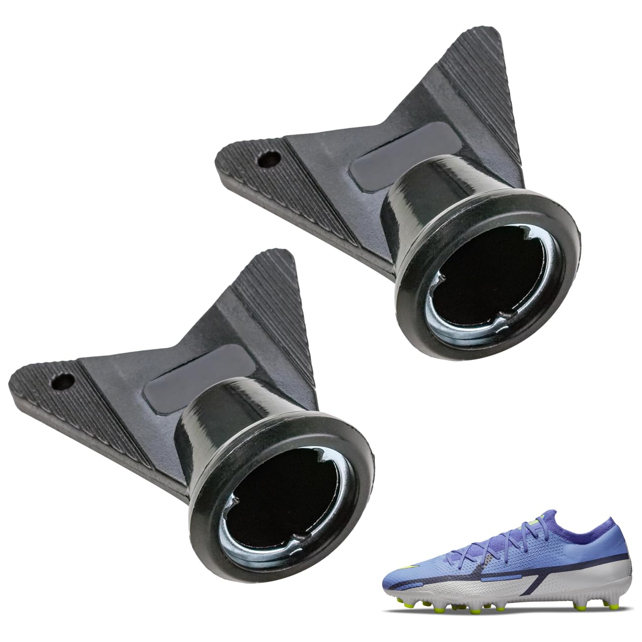 Clé à Crampons De Football - Lot De 2 Outils Universels Pour Serrer/enlever Les Crampons (Nike, Adidas, Etc.)