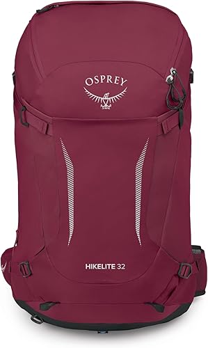 Miniatura 6 de Osprey Hikelite - Mochila de senderismo ligera de 32 litros, mochila de viaje duradera con cubierta para lluvia para hombres y mujeres,