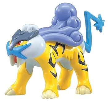 ポケットモンスター　モンスターコレクション　ライコウ　平成レトロ　激レア ポケットモンスター モンスターコレクション ライコウ 平成