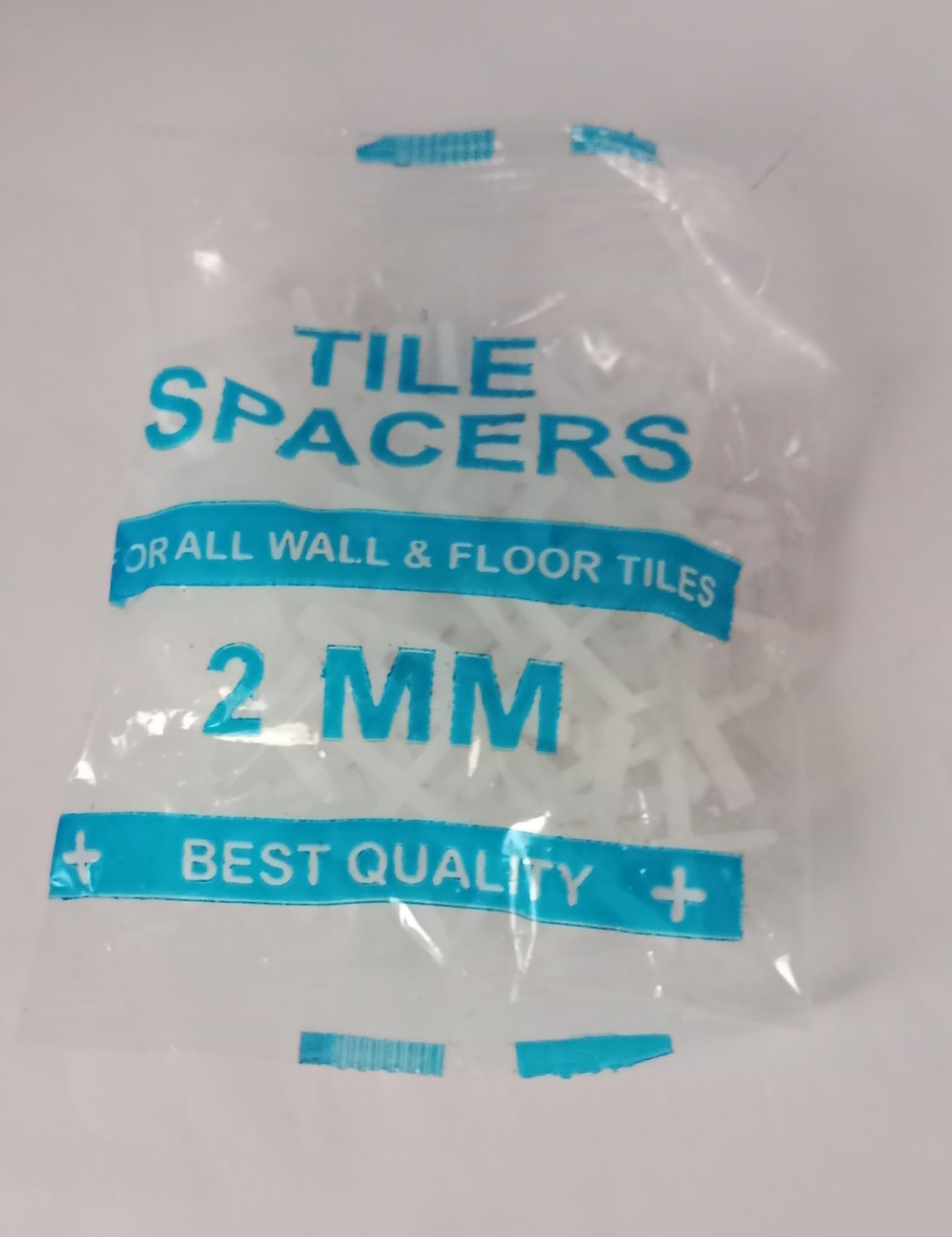 Tile Spacer 4mm Tile Leveler Tool - Floor Tile Spacers - Wall Tile Spacer Pack Of 100