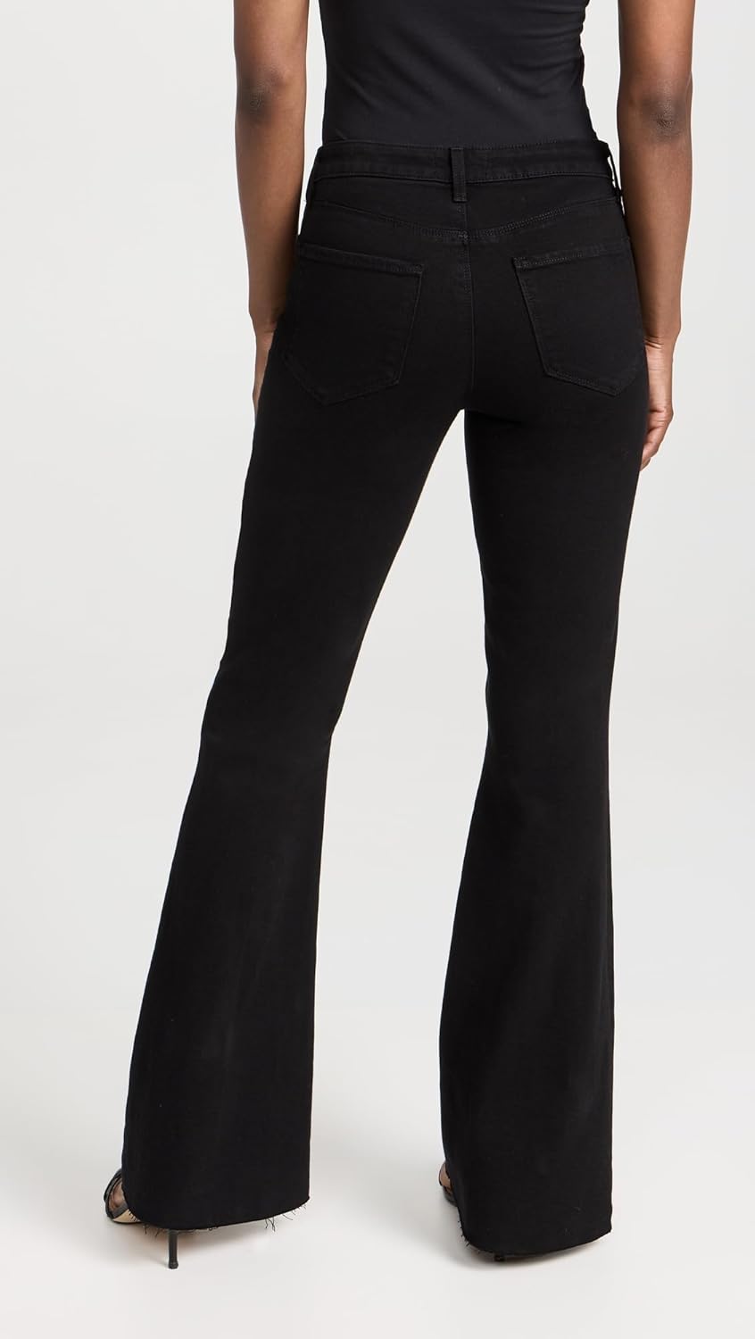 L'AGENCE Women's Sera Sneaker Flare Jeans - Image 3