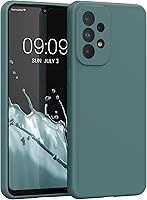 Vista 42 de kwmobile Funda compatible con Samsung Galaxy A52 / A52 5G / A52s 5G - Funda de Teléfono de Silicona TPU con Acabado Suave - Arrecife Azul