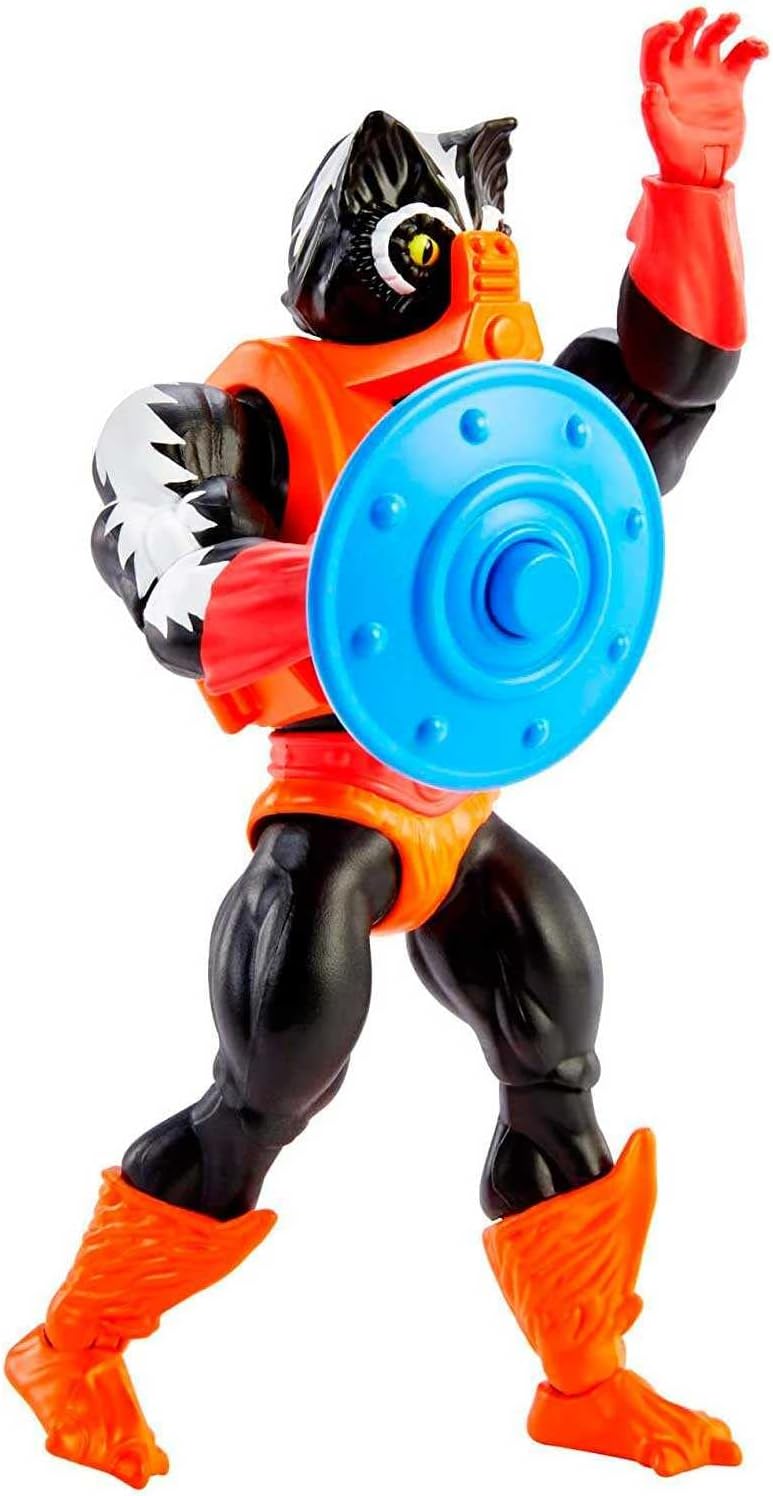 Masters of The Universe Origins Stinkor Action Figure, 5.5-in Collectible Motu Battle Character for Play and Display, Gift for Kids Age 6 Years and Older and Adult Collectors
