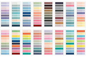 3200 Pieces Sticky Book Tabs for Organized Note Taking and Annotation