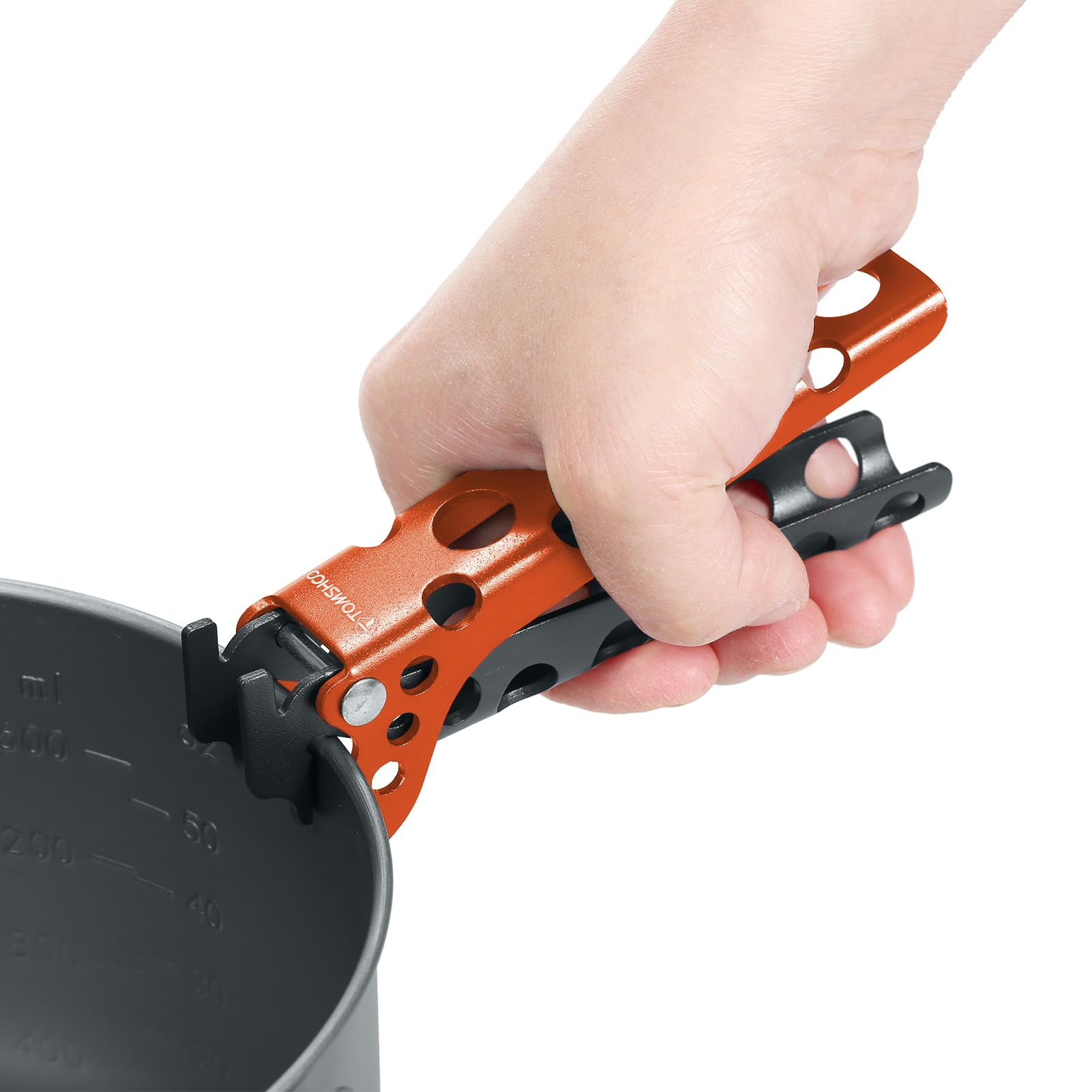 MSR PanHandler Camping Pot Grip With PackTowl Carry Sleeve, Silver : Camping Pots And Pans