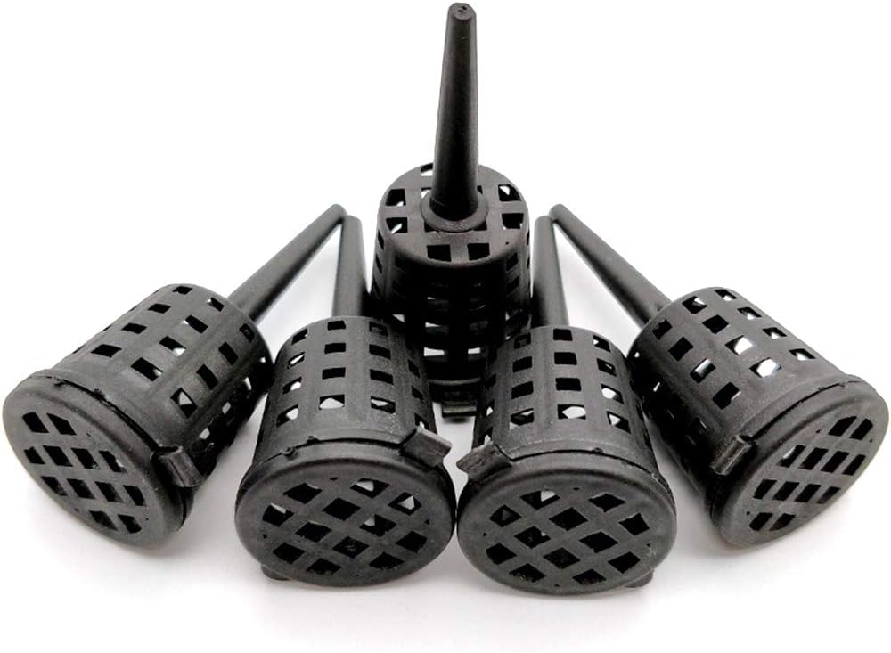 100 Pcs Fertilizer Baskets with Lid for Slow and Timed Release Fertilizers, Garden Nursery Pots Portable Aquarium Orchid Park Agriculture Slow Release to Bonsai Cultivate Plant