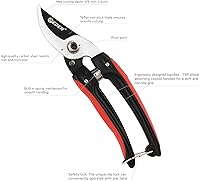 Vista 3 de Eden 39005 Tijeras de podar de derivación, diámetro de corte de 5/8 pulgadas para tallos y ramas