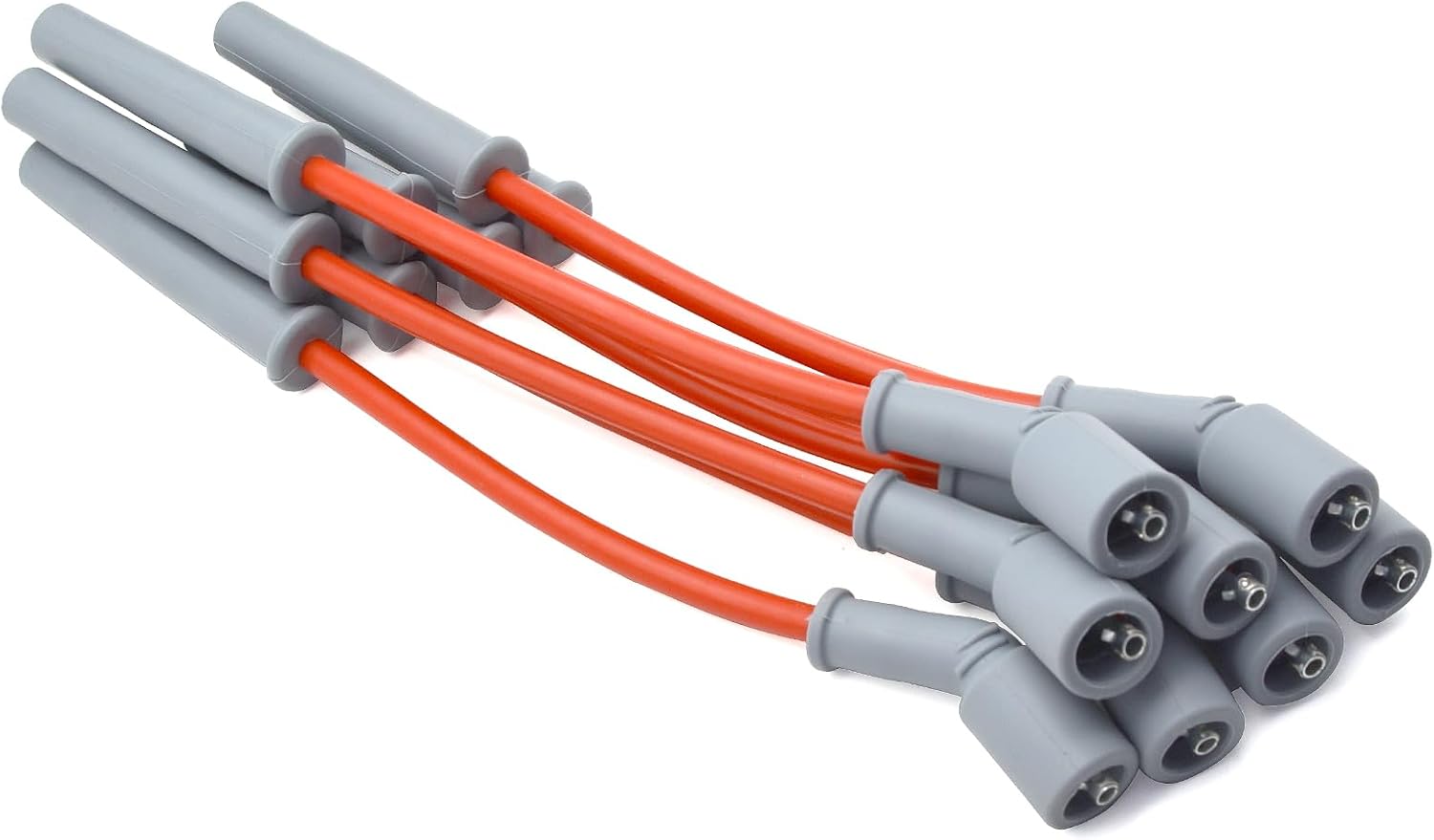 8Pcs 32819 Spark Plug Wire Set 8.5mm for Chevrolet Camaro 1998-2002, with Chevrolet Corvette 1997-2004, with Pontiac Firebird 1998-2002, with Pontiac GTO 5.7L 2004