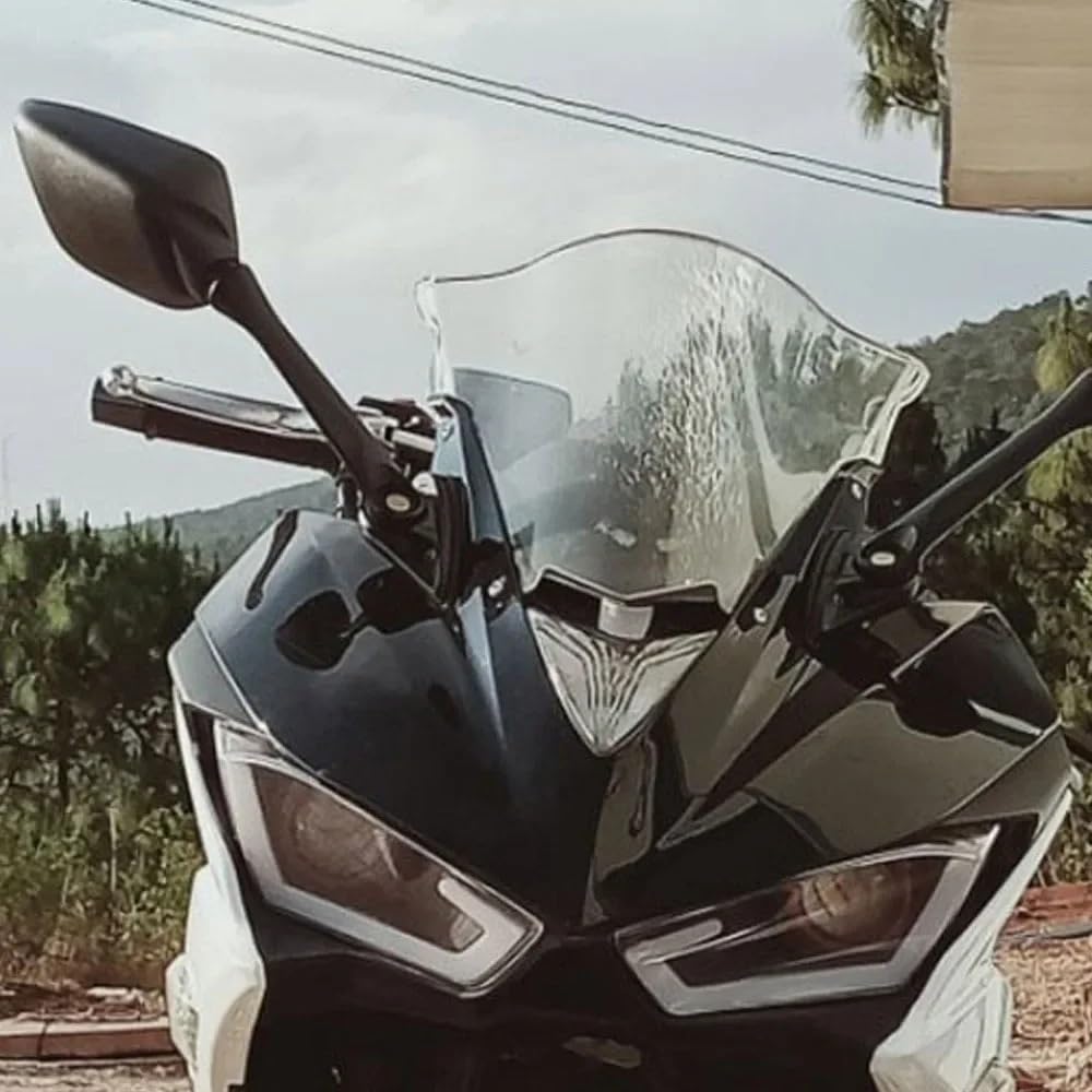 Moto Lusterko końcówkowe kierownicy Motocyklowa k Pasuje Do Yamaha YZF-R3 YZF-R25 YZF-15 YZFR3 YZFR25 R15 2017 2018 2019 Lusterko Boczne Motocykla Składane Lusterko Wsteczne