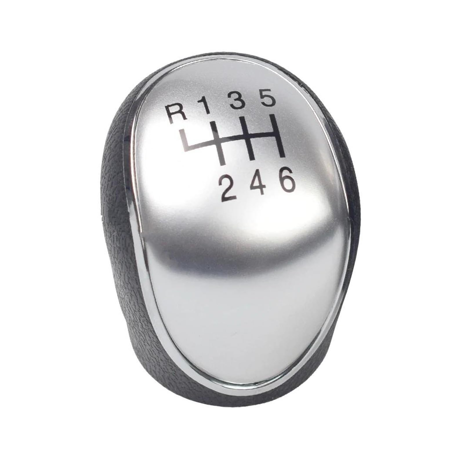 Ltqsiv Silver 6 Speed For Hyundai Ix35 2012 2013 2014 2015 2016 Car Gear Shift Knob 6 Speed Manual Gear Shift Knob(Silver 6 Speed)