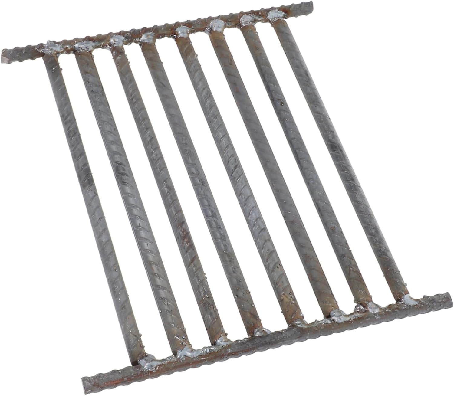 OSALADI Heavy Duty Iron Bbq Grate for Outdoor Fire Pits Camping and Cooking Handwelded Firewood Rack Durable Structure for Optimal Heat Distribution and Secure Handling
