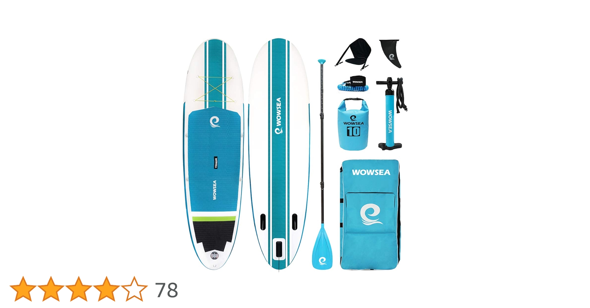 WOWSEA All-Aroundボドルボード 325cm Amazon | WOWSEA Q1インフレータブルパドルボード, 耐久性のある