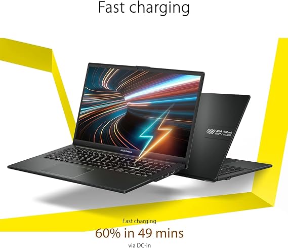 ASUS Vivobook Go 15.6 FHD Laptop, Business Laptop, AMD Ryzen 3 7320U, 8GB RAM, 128GB SSD, 180 Lay-Flat, WiFi, Bluetooth, Windows 11 Pro, Mixed Black