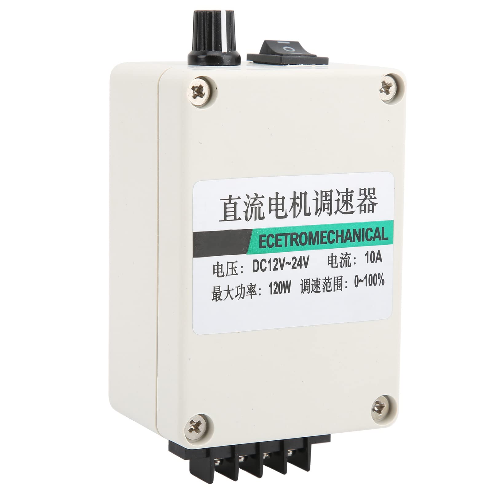Motor de Reducción DC XD - 37GB530 con Soporte, Motor Micro de Baja Velocidad, Motor de Engranaje Ajustable CW/CCW para Máquinas CNC, Motor de Imán Permanente 12V con Gobernador (300rpm/minuto)