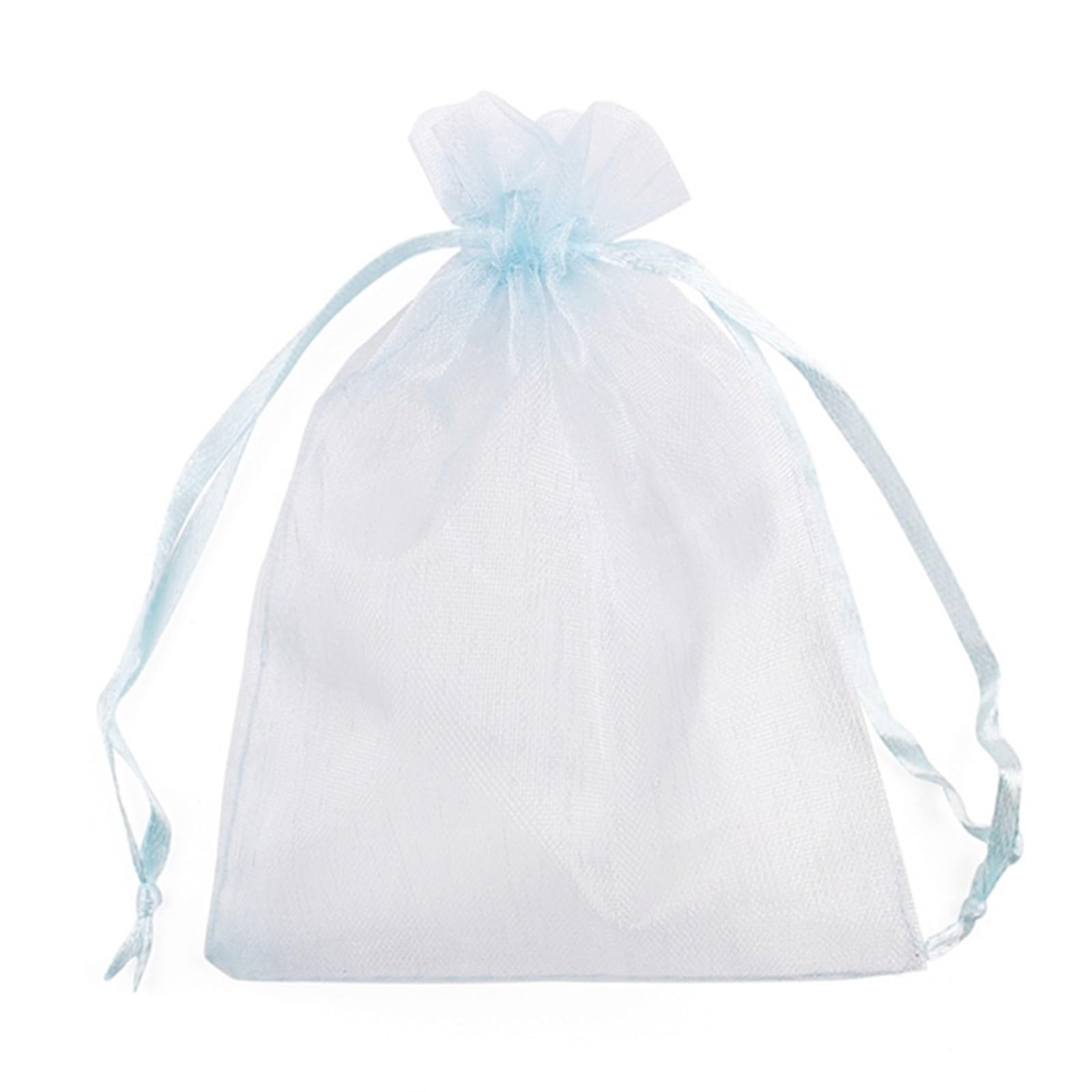 Cidegoo 100pcs 5x7cm Drawstring Organza Bags Small Pouches for Jewelry Wedding Gift Packaging